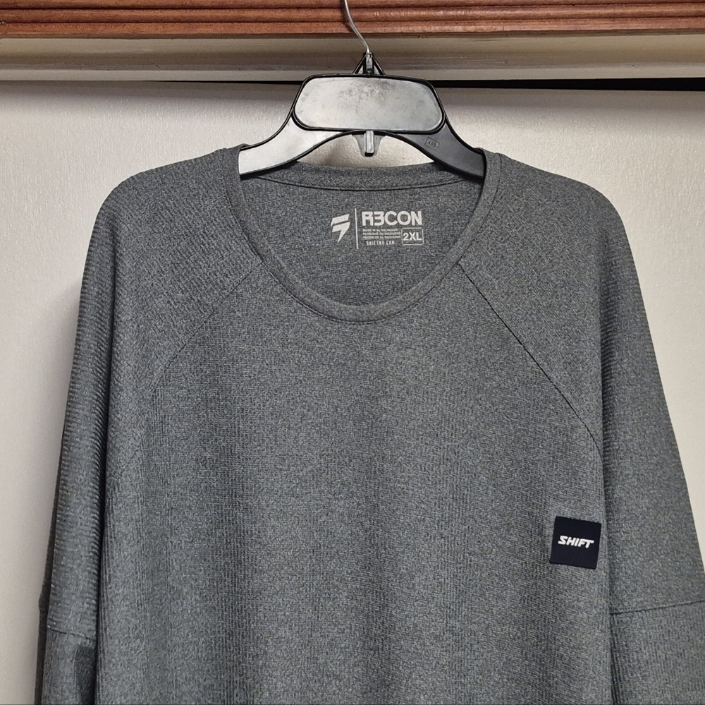 Shift Gray & Black Long Sleeve Drift Jersey